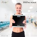 EZ-LIFE Electronic Weighing scale & LCD Display Electronic Digital Personal Bathroom Health Body,Health & Personal Care, Home Medical Supplies & Equipment gallery image