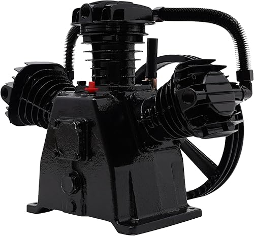 Miniatura 4 de Cabezal de bomba de compresor de aire, Bomba de compresor de aire de alta potencia integrada general, 4-5 HP 3 cilindros 10-12 CFM, utilizado para