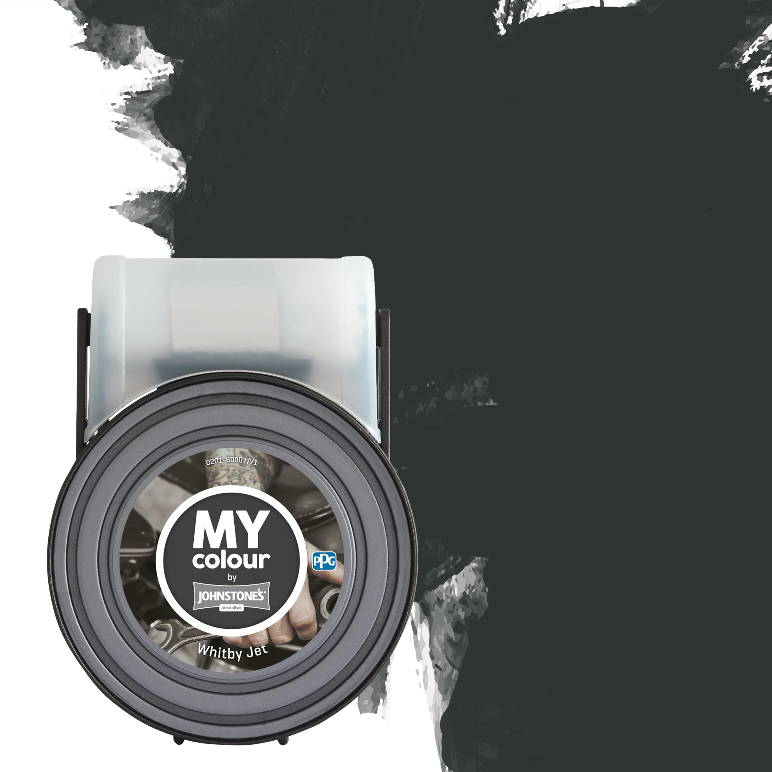 Johnstone's Whitby Jet My Colour By - Tester Pot - Luxurious Durable Matt - 55Ml