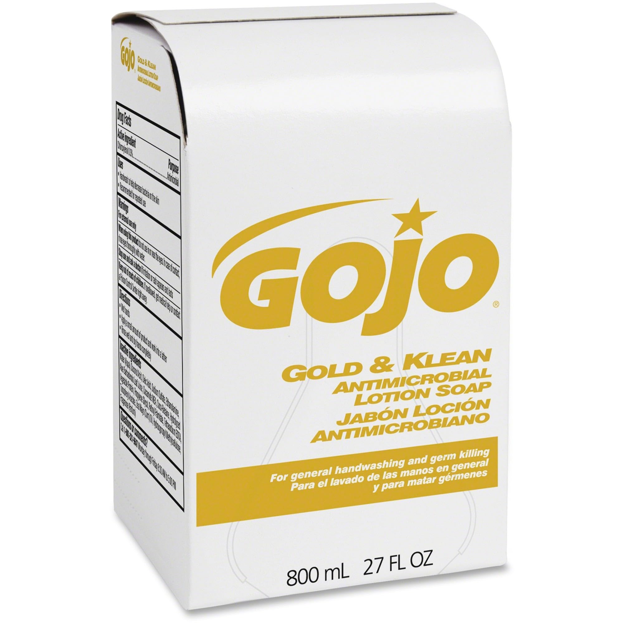 Amazon.com: Gold and Klean Lotion Soap Bag - 800 ml : Industrial