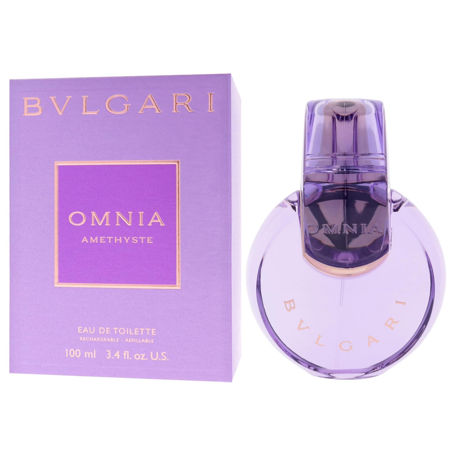 Bvlgari Omnia Amethyste by Bvlgari for Women - 3.4 oz EDT Spray (Refillable) - Image 4