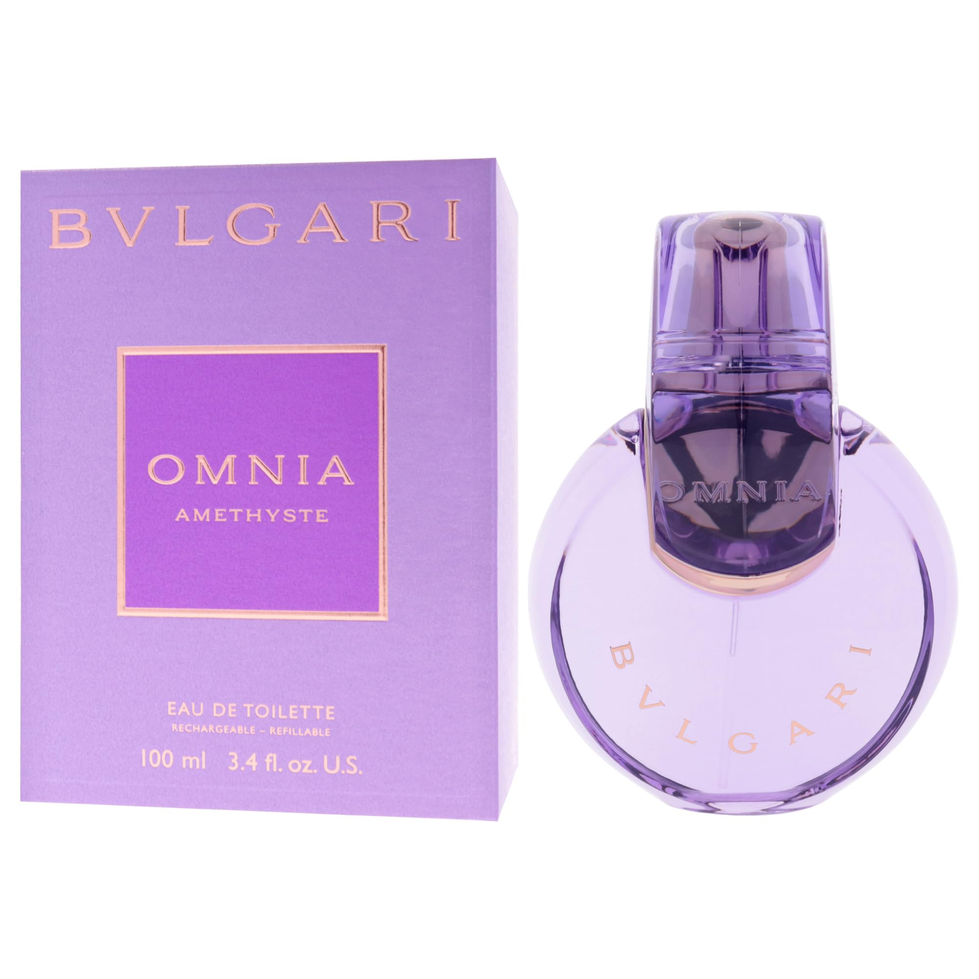 新品未開封　BVLGARI OMNIA AMETHYSTE EDT 100ml Bvlgari Omnia Amethyste by Bvlgari for Women - 3.4 oz EDT Spray