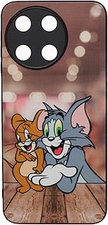 جراب خلفي بلاستيكي عالي الجودة بتصميم مطبوع ثلاثي الأبعاد مضاد للصدمات مصمم بحافة مرتفعة لحماية عدسة الكاميرا مناسب لموبايل ريلمي 11 شبكة الجيل الرابع 4G من بوتر، متعدد الألوان