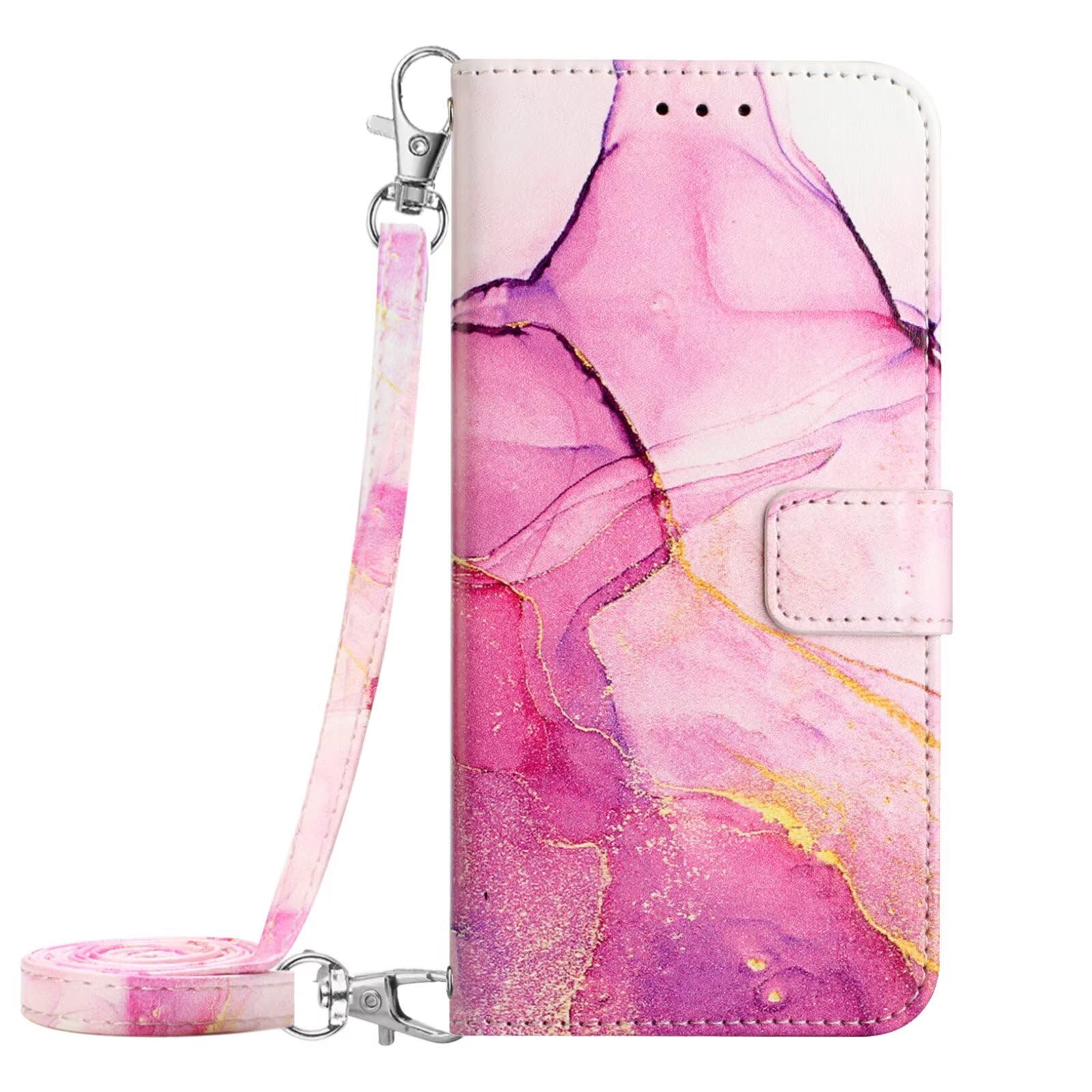 Custodia A Portafoglio In Pelle Per Motorola Moto G30/G10 - Neinei, Con Slot Per Carte E Chiusura Magnetica, Blu - 5