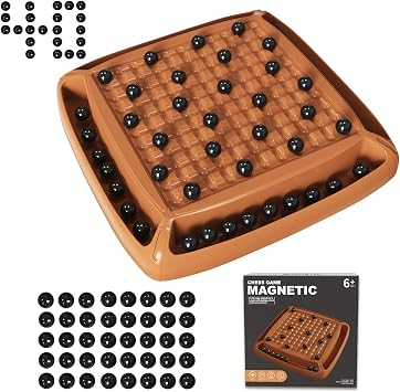 Magnet Game, Magnetic Game Board Games for Kids 8-12 and Adults, Magnet Chess Set Family Games Ideal for Family and Friend Games Night, 2-4 Players