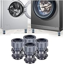 Taulix Anti-Vibration Pads for Washing Machine, Refrigerator Stand, Washing Machine Stand, Washing Machine Shock Absorber, Washing Machine Bush, Washer Foot Pads (4 Pieces)
