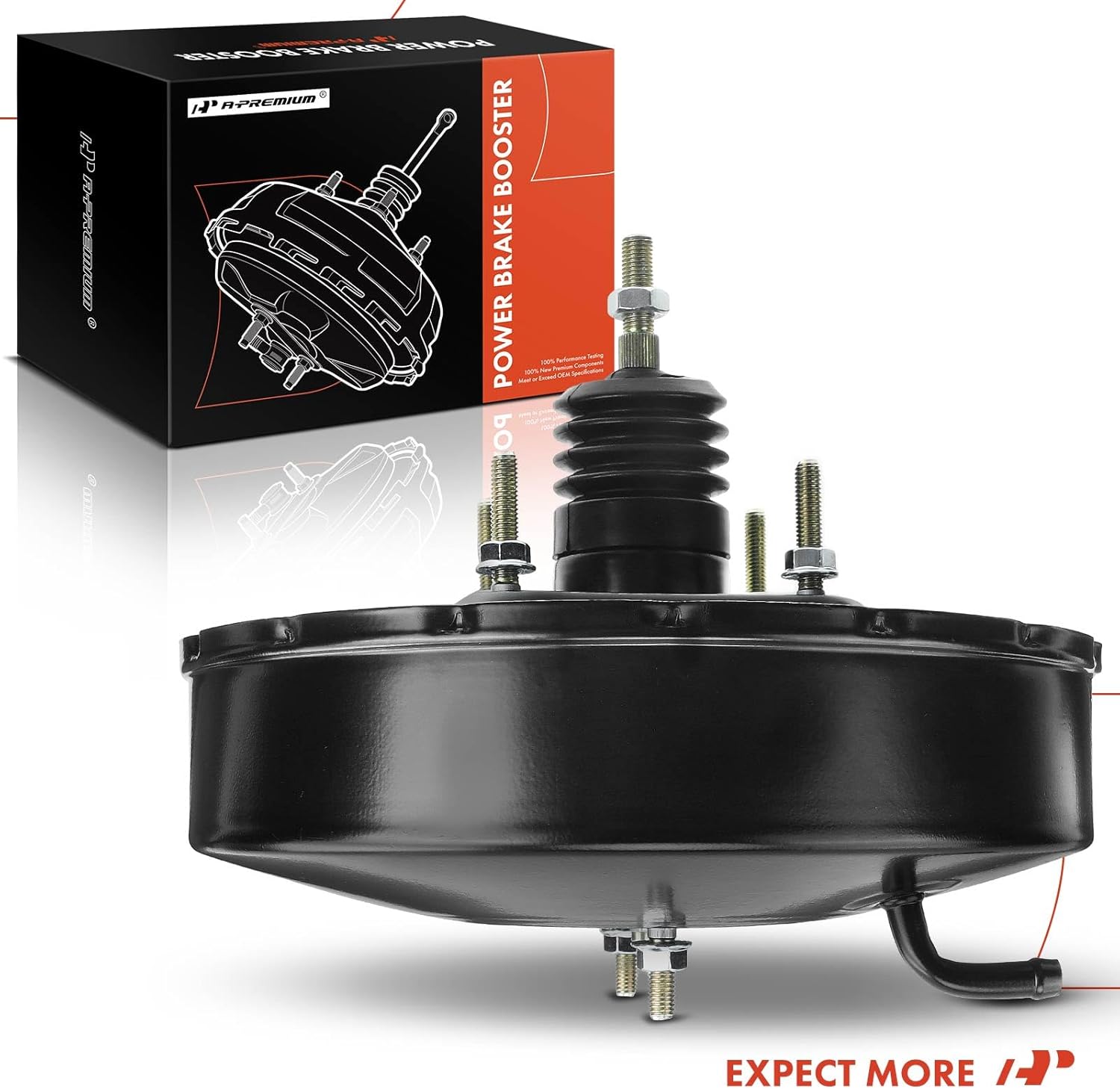 A-Premium Vacuum Power Brake Booster Compatible with Toyota RAV4 1996 1997 1998 1999 2000 2.0L, Sport Utility, Without Master Cylinder