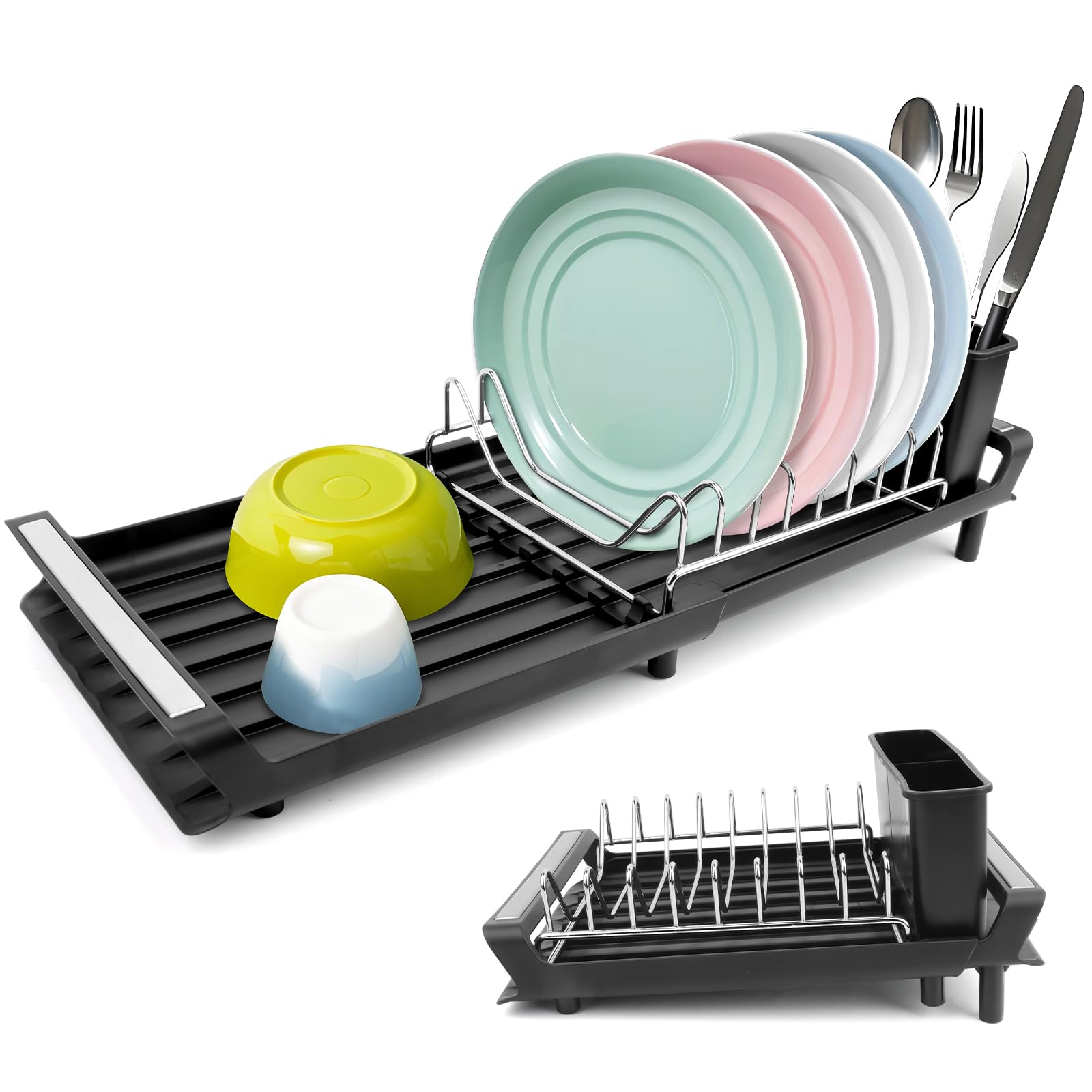 égouttoir vaisselle pliable inox cuisine