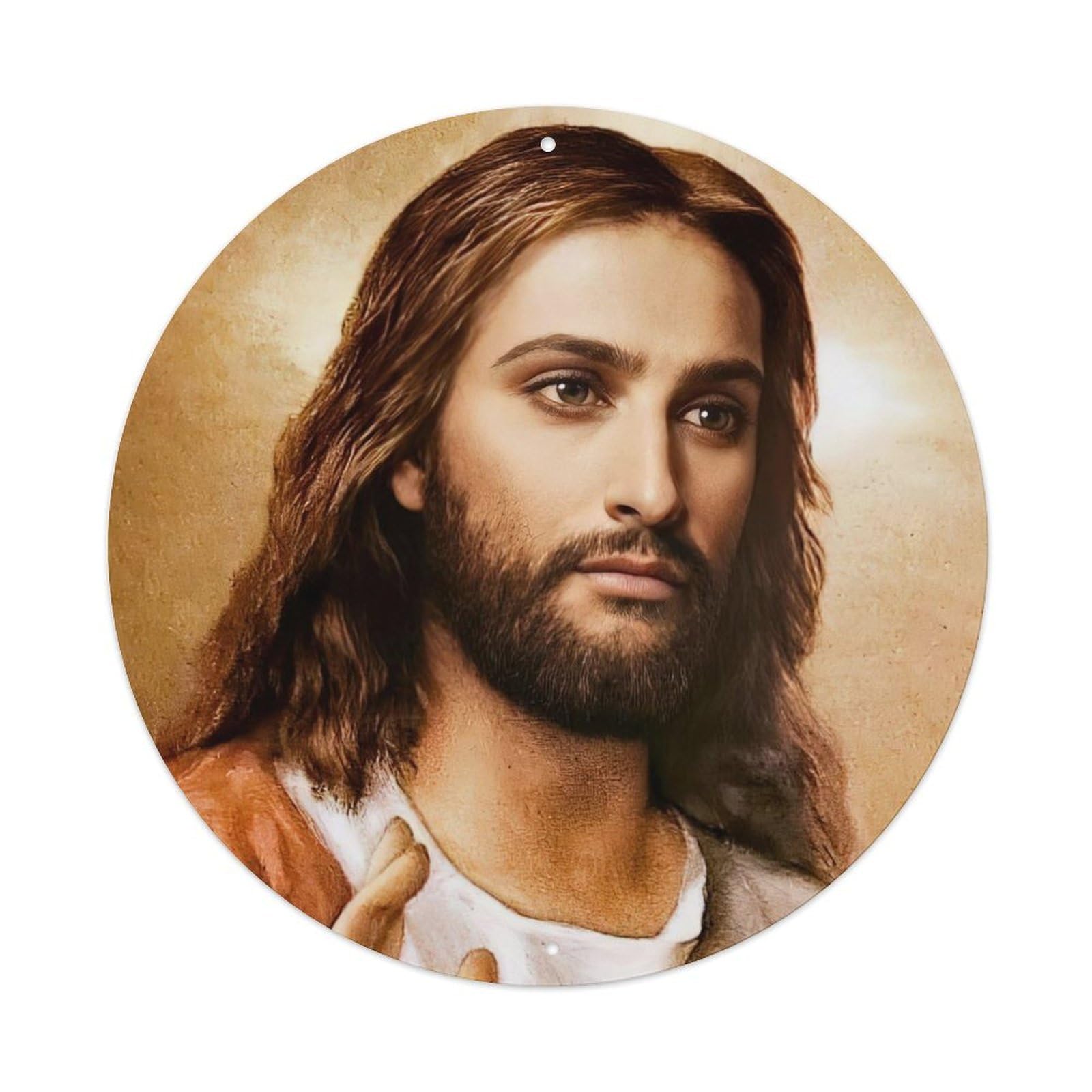 The Great Jesus Religious Metal Tin Sign