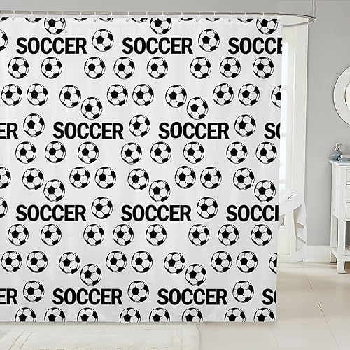 Miniatura 12 de Cortinas de ducha de vaquero occidental, cortinas de baño rústicas para niños, niñas y hombres, cortinas impermeables retro de estilo rústico con 12