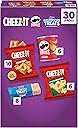 Kellogg's Cheez-It, Pringles & Rice Krispies Treats Snacks Mega Variety Pack, 30.1oz Box (30 Count)