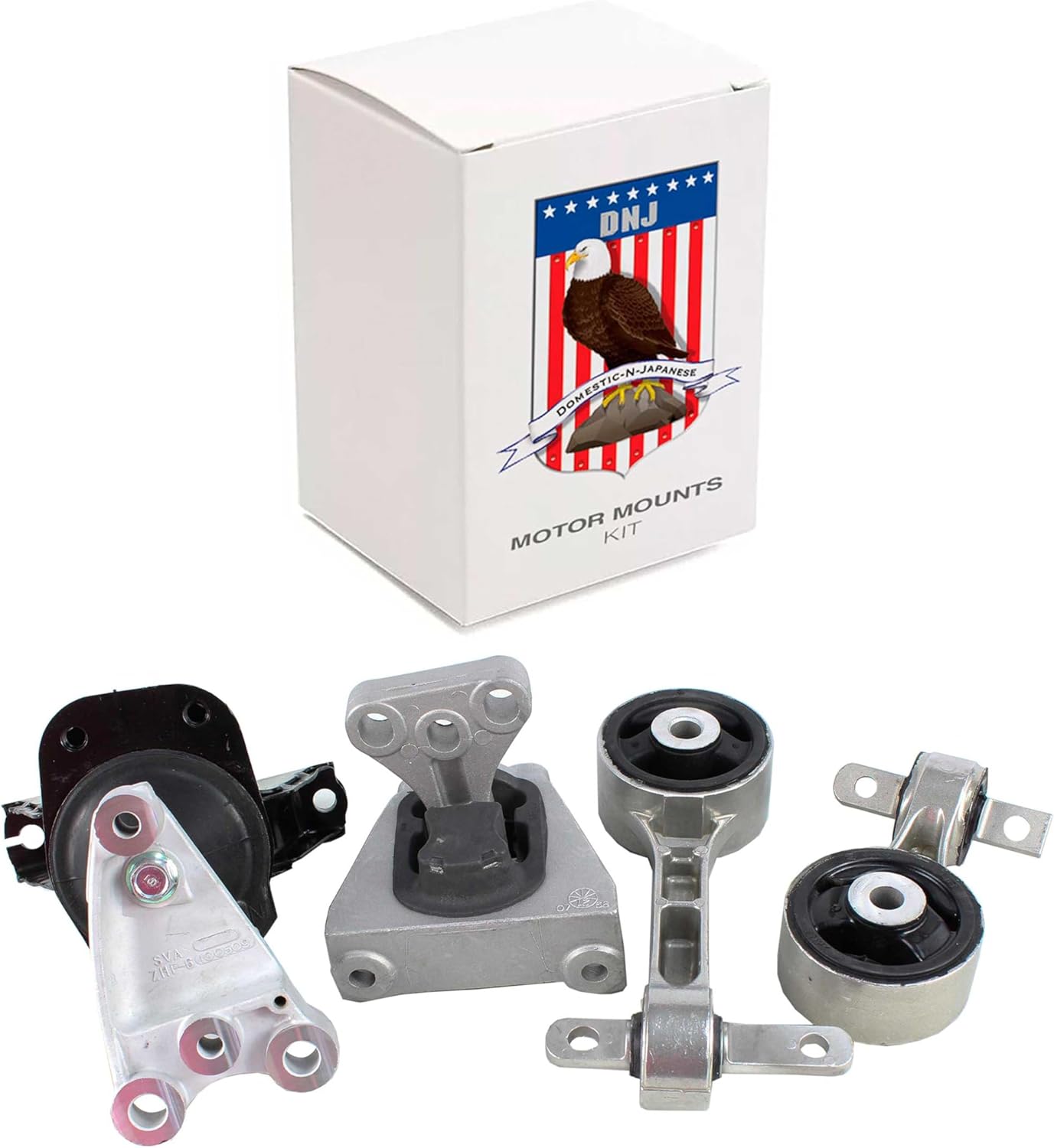 DNJ MMK1000 Motor Mount Kit for 2006-2011 Honda Civic 1.8L L4 16V SOHC 1799cc