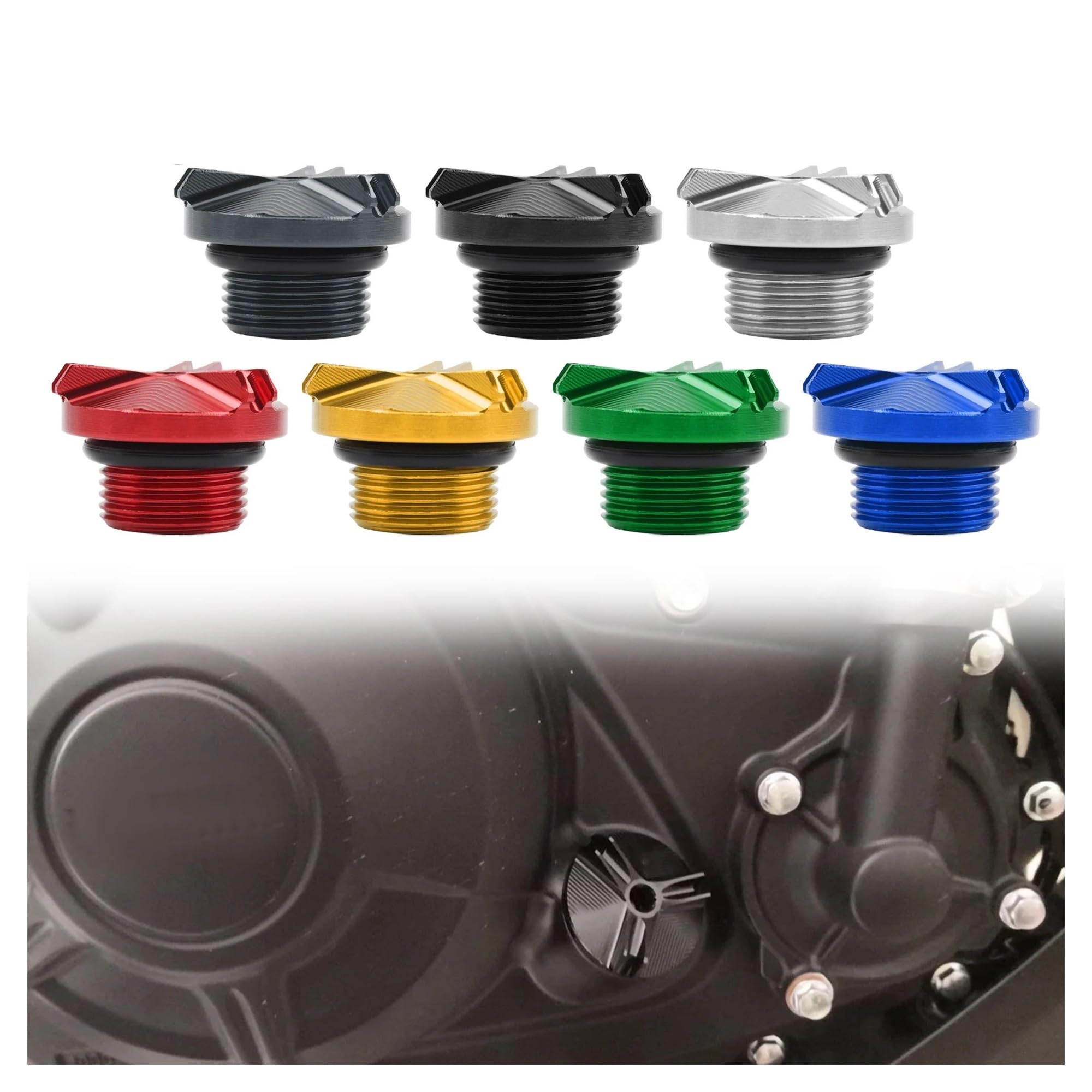 Tappo Serbatoio Tappo Olio Per Kawa&saki Z900 Z650 Z400 Z1000 Z900RS