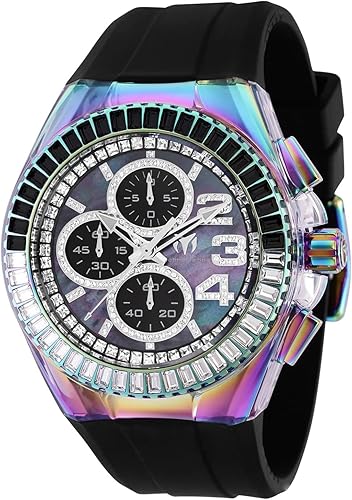 Technomarine Cruise Glitz TM121035 Reloj de cuarzo para hombre, iridiscente (iridiscente), Iridesciente, Strip