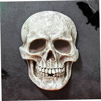 Amazon.co.jp: WRITWAA 頭蓋骨の装飾品 スカルウォールアート