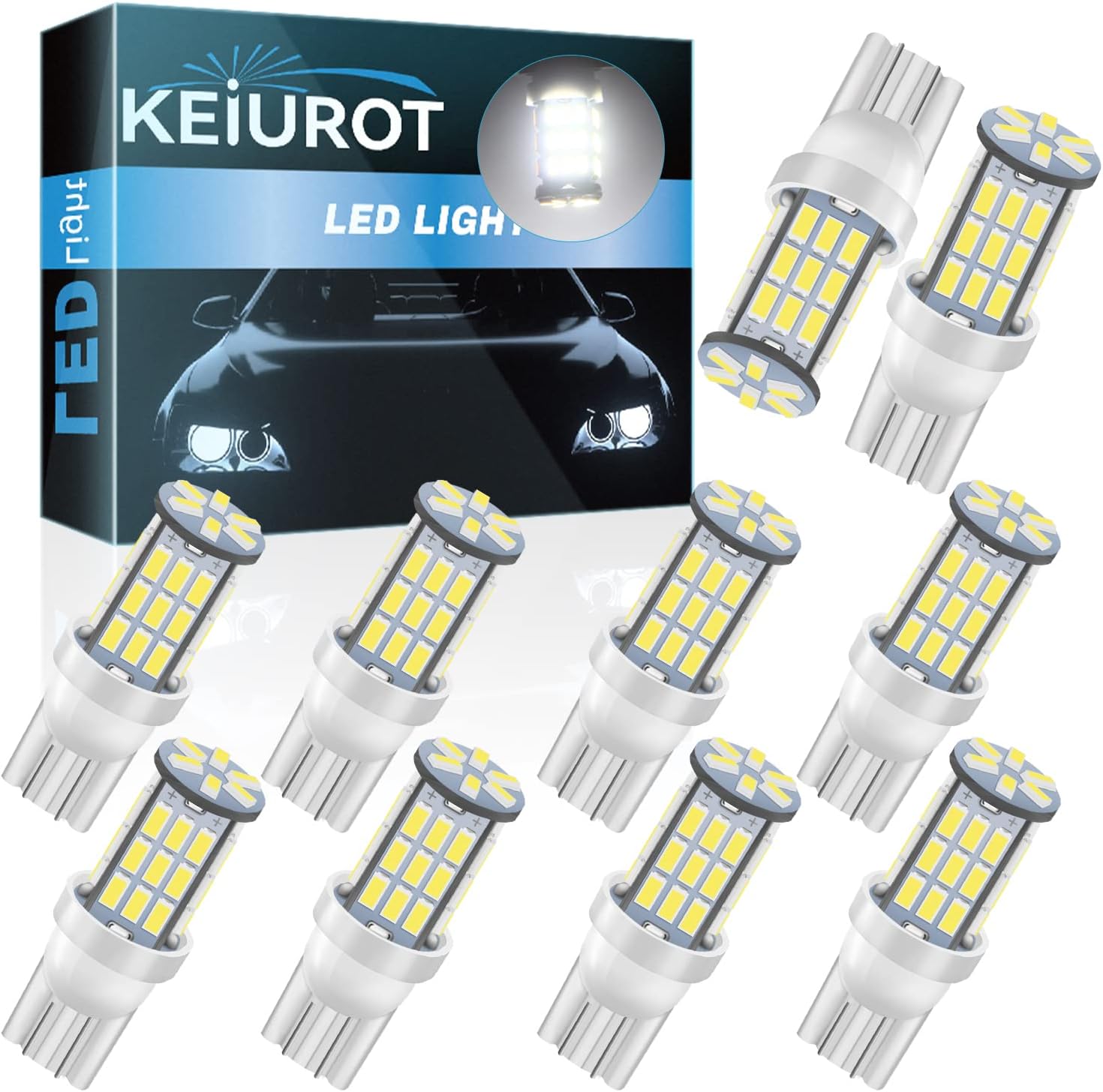 921 Led Bulb RV Interior T10 194 912 Led Bulb Replacement for RV Camper