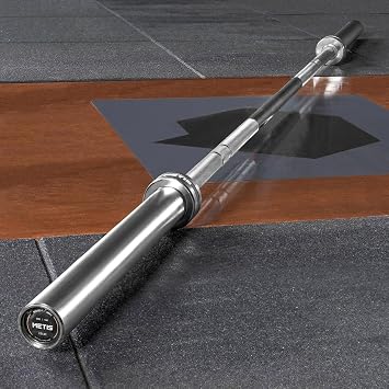 METIS 20kg Olympic Barbell Bars - 7ft 20kg Barbell | 2"/28mm Bar Diameter | 320-910kg Max Load | Beginnger & Pro Friendly
