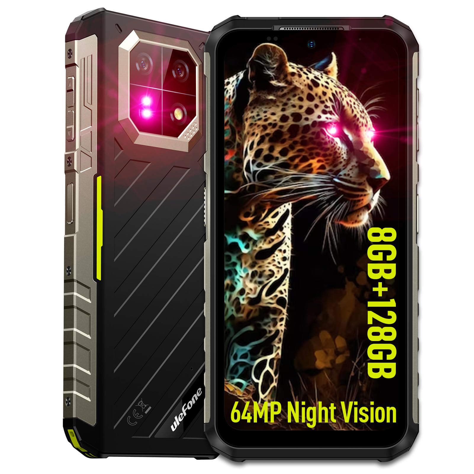 Telefono resistente ulefone armor 22 nero 15.64mp 6600 mah