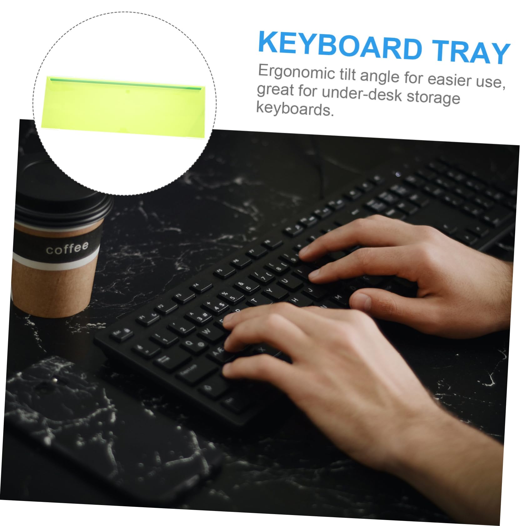 OFFSCH Keyboard Key Lifter Keyboard Stand for Desk Riser for Random