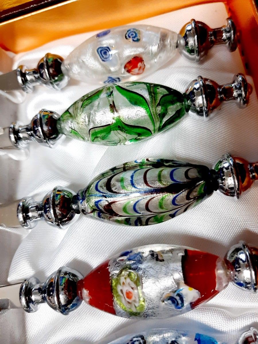 12本セット 新品 クリスマス キラキラ ぷっくり イタリアベネチアン