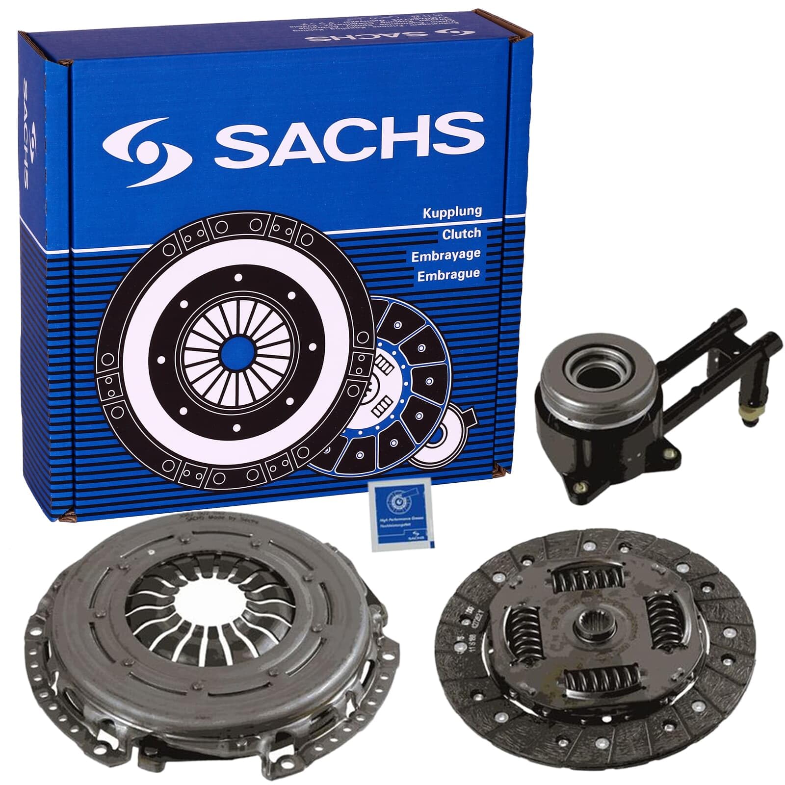 SACHS 3000 990 336 Kupplungssatz Kit Mit CSC Kompatibel mit Ford Fiesta VI (CB1, CCN) 2008 - und Andere Fahrzeuge