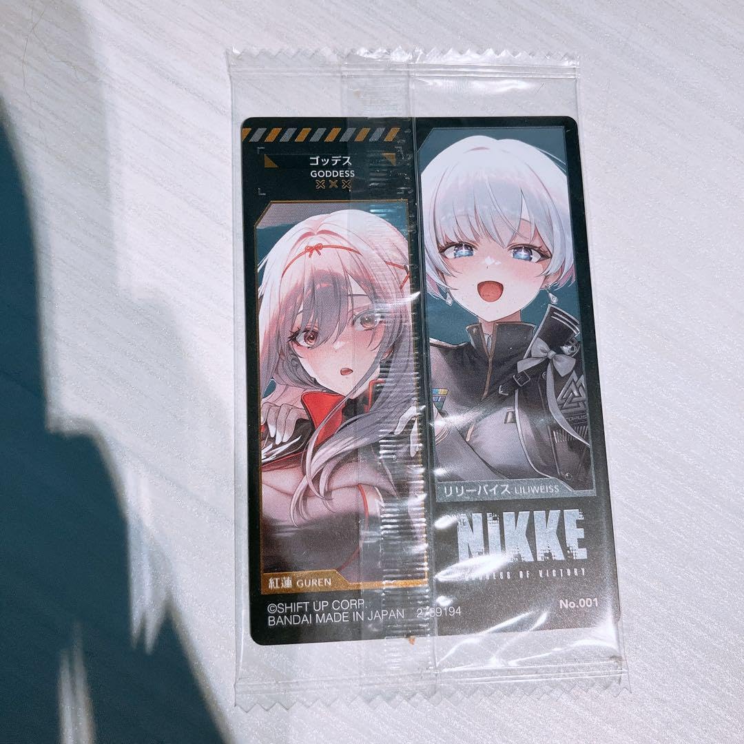 Amazon.co.jp: 勝利の女神 NIKKE ニケ ウエハース2 カード 紅蓮 リ