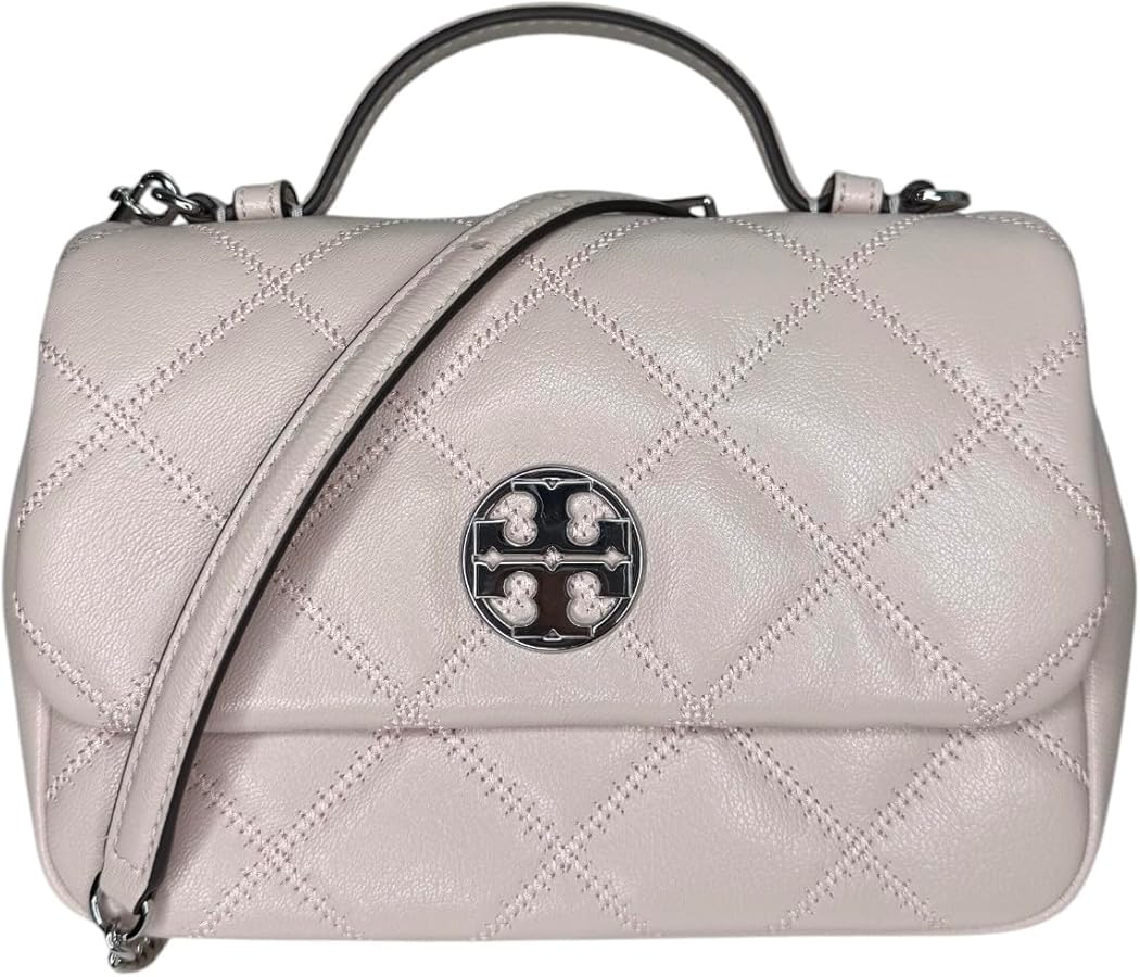 Tory Burch Women's Willa Mini Top Handle Bag With Silver Hardware