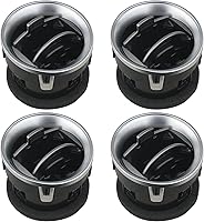 Vista 39 de TQPONLY Calentador de CA para salpicadero, conducto de aire, rejilla de ventilación (negro) compatible con Ford F150/2006-2008 Lincoln Mark LT