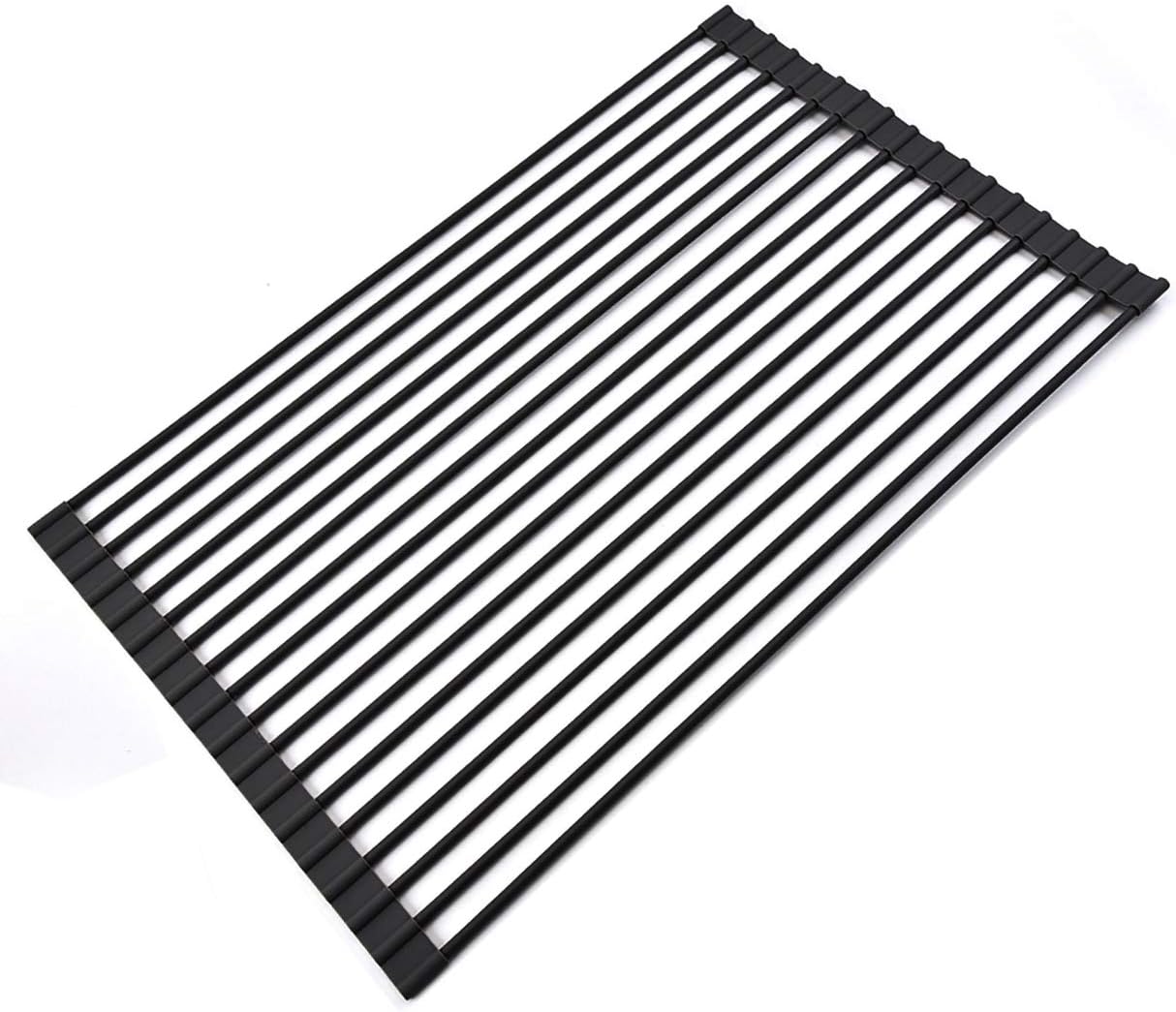 Ahyuan Large Roll up Dish Drying Rack Foldable Dish Rack