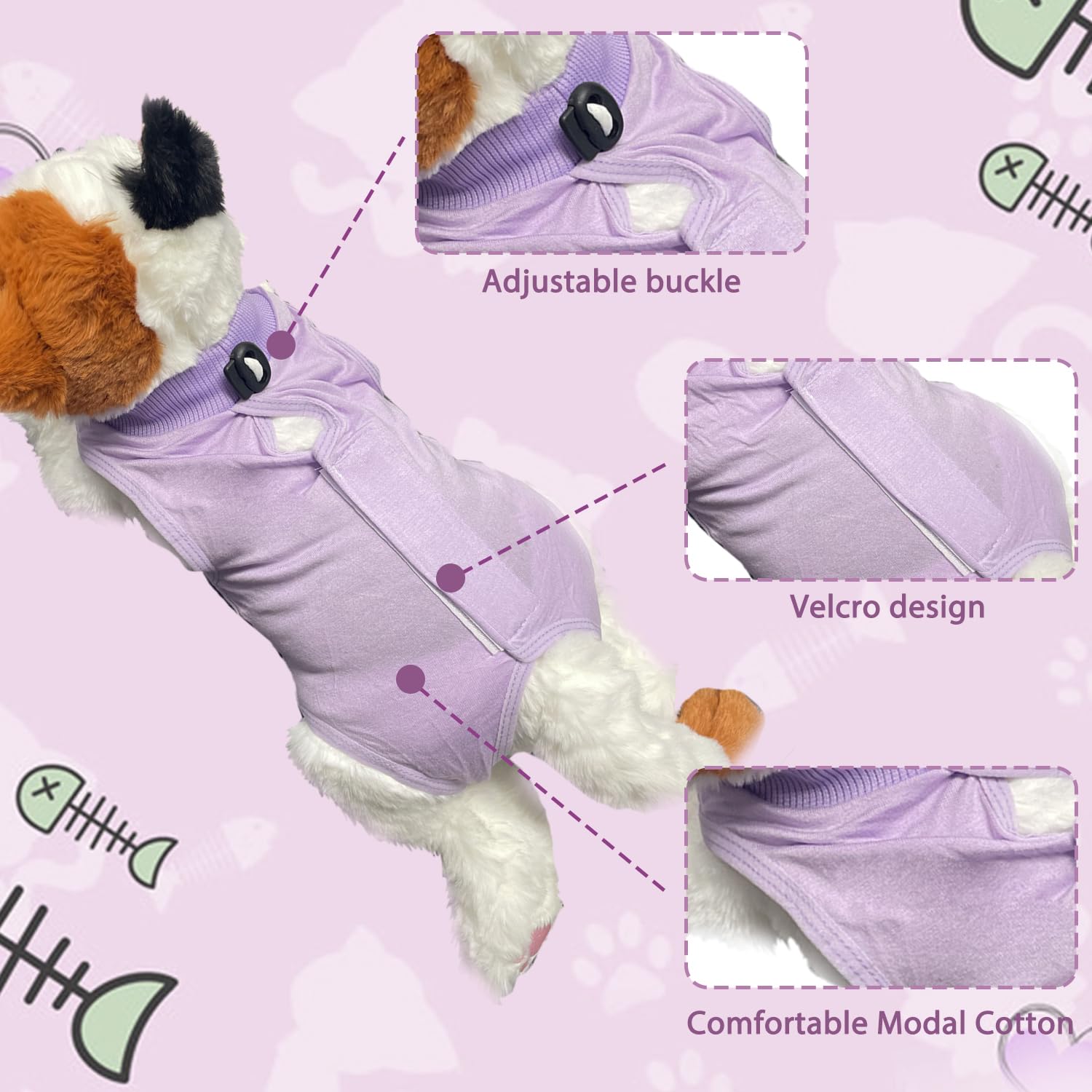 RUGBOL Cat Recovery Suit - Image 2