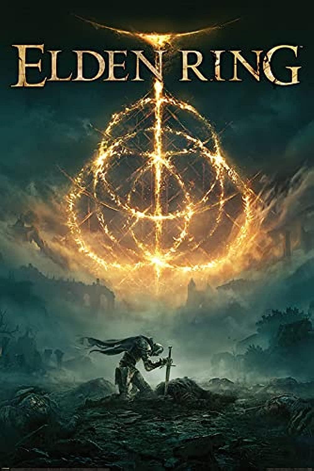 Generic Elden Ring (Battlefield of the Fallen) Poster, Living Room