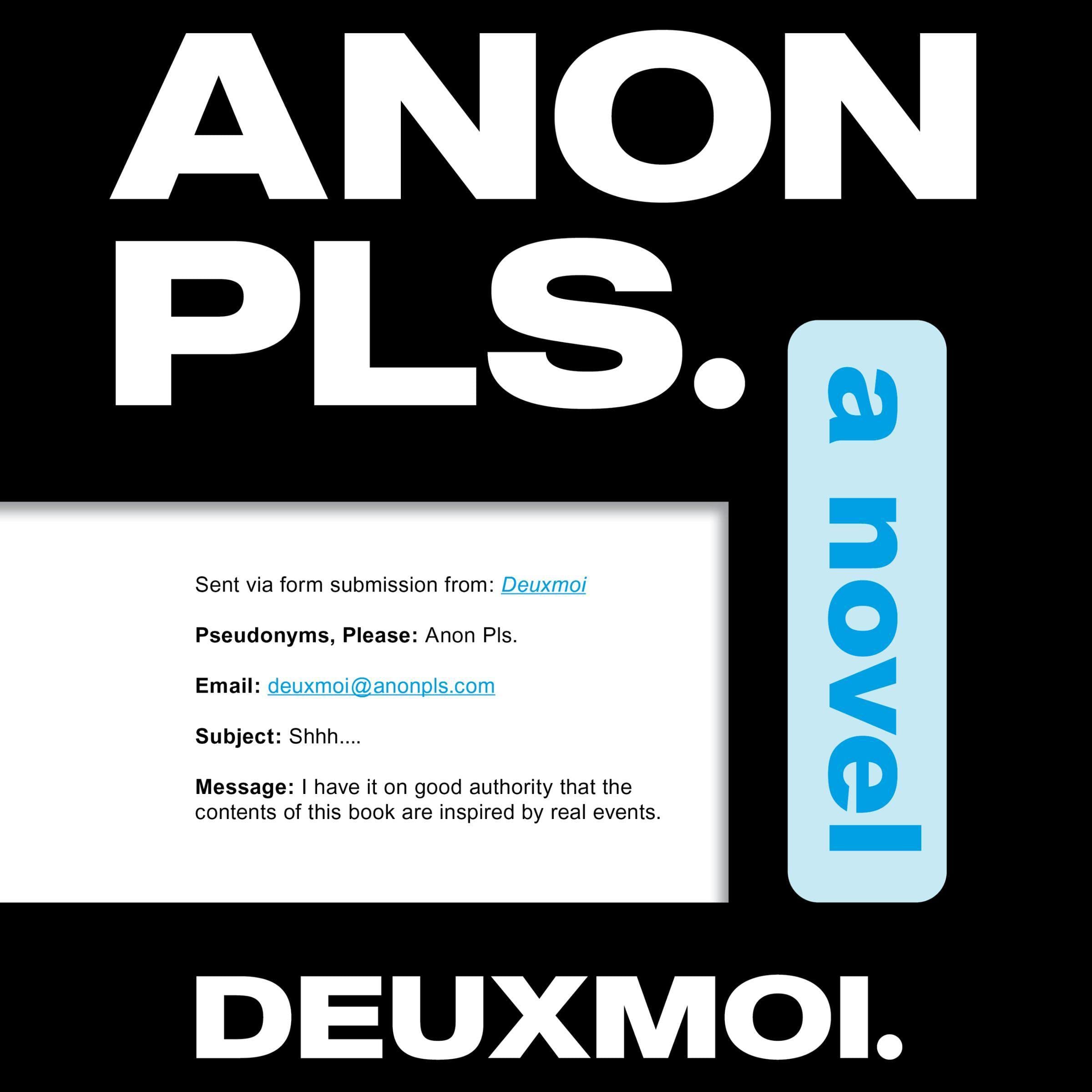 Cover art for Anon Pls.