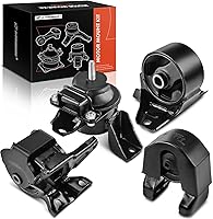 Vista 1 de A-Premium Kit de montaje del motor y montaje de la transmisión compatible con Hyundai Sonata 2006 2007 2008 L4 2.4L, juego de 4