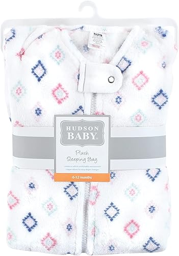 Miniatura 5 de Hudson Baby Saco de dormir unisex de felpa para bebé, manta de unicornio caprichoso, 18-24 meses (paquete de 2)