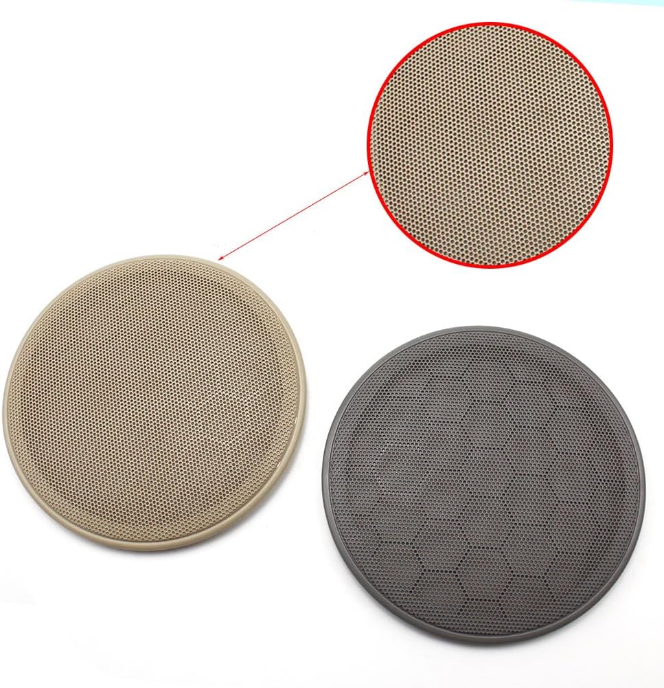 1PC Door Loud Speaker Cover Grill 3B0868149 for VW for Beetle for Passat B5 for Jetta MK4 for Golf GTI 1999-2005(Beige)