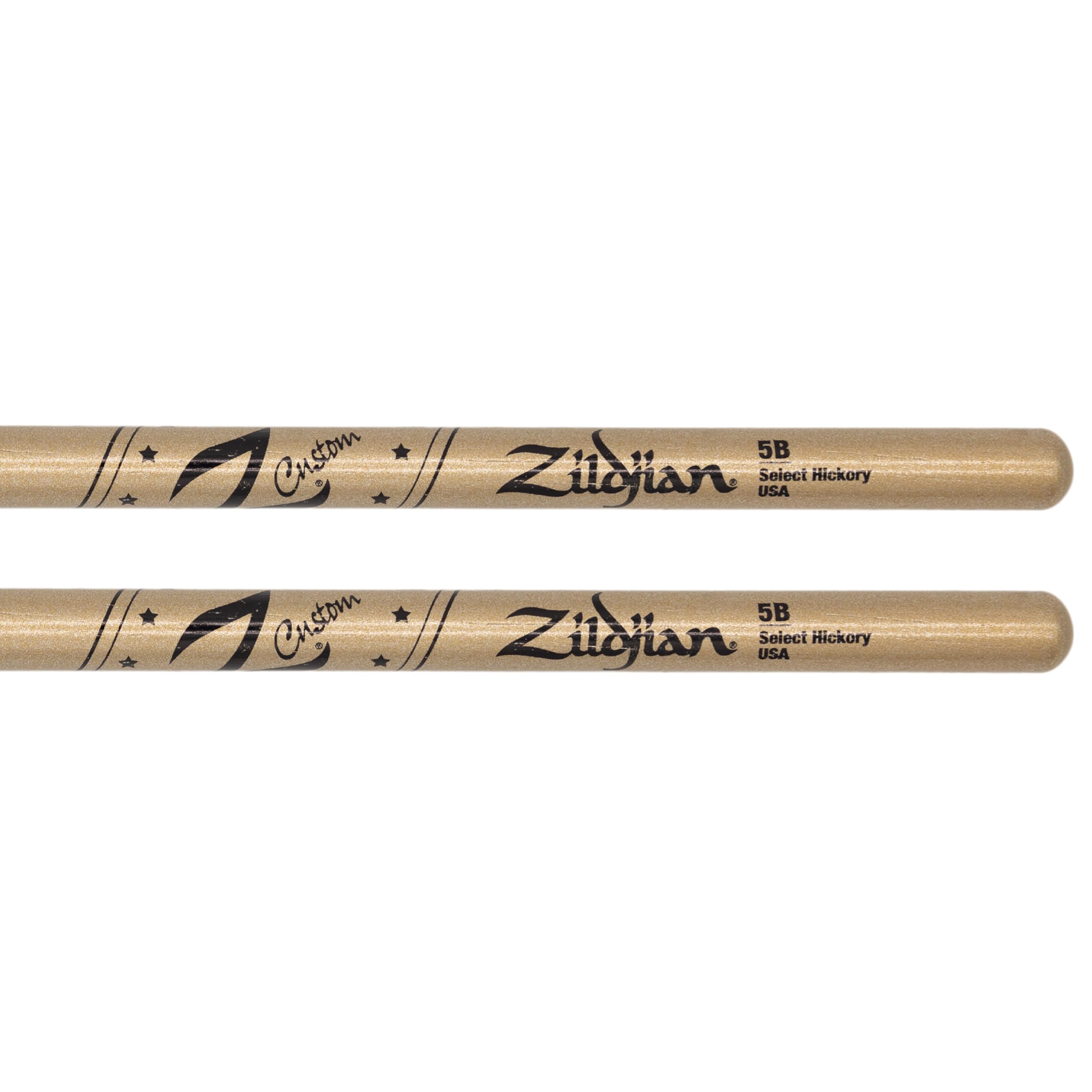 Z Custom Limited Edition - 5B Gold Chroma Drumsticks (Z5BCG-ZC) - Image 2