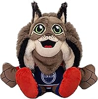 Vista 14 de Bleacher Creatures Boston Bruins Blades 8" Kuricha Mascot Sentada de Peluche - Suave Inspirado en Mascota Chibi de la NHL