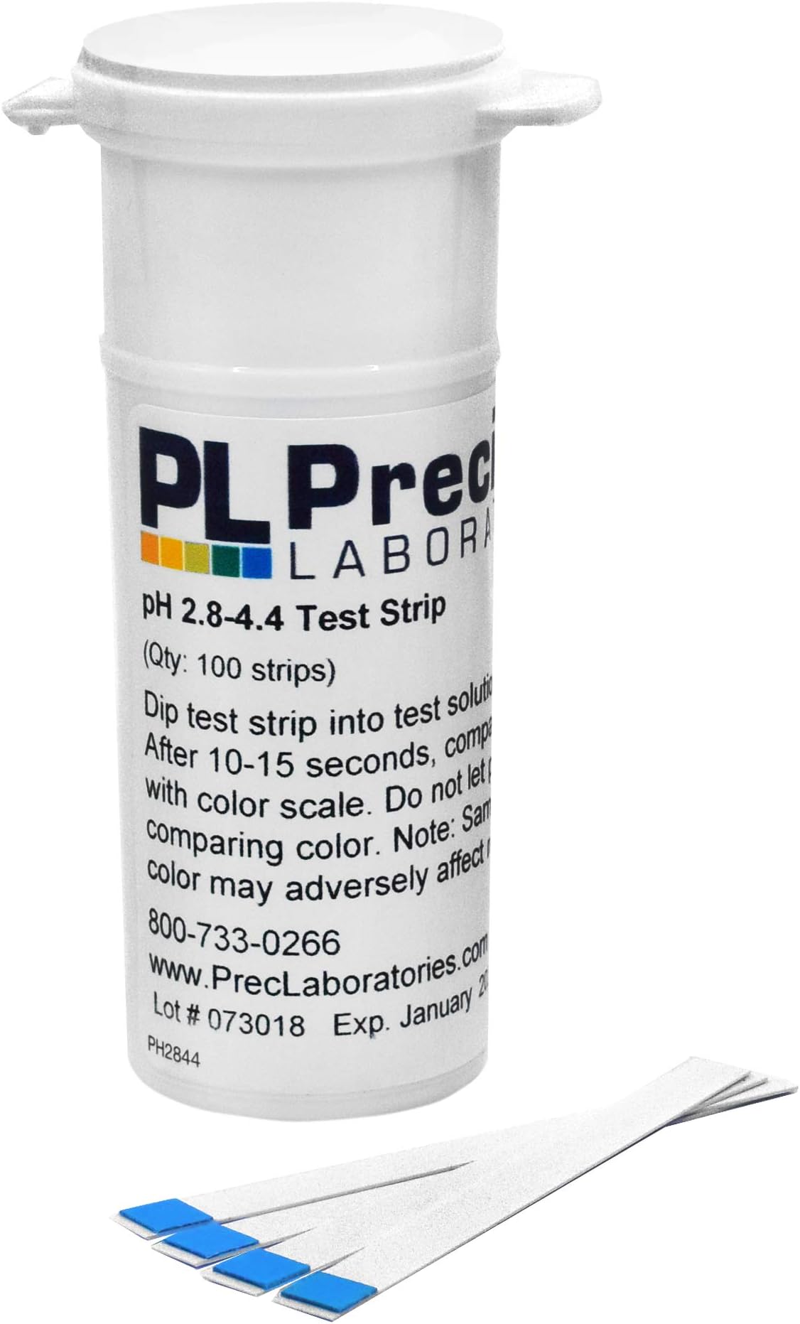 2.8-4.4 Range 100 Strips Wine Making pH Test Strips