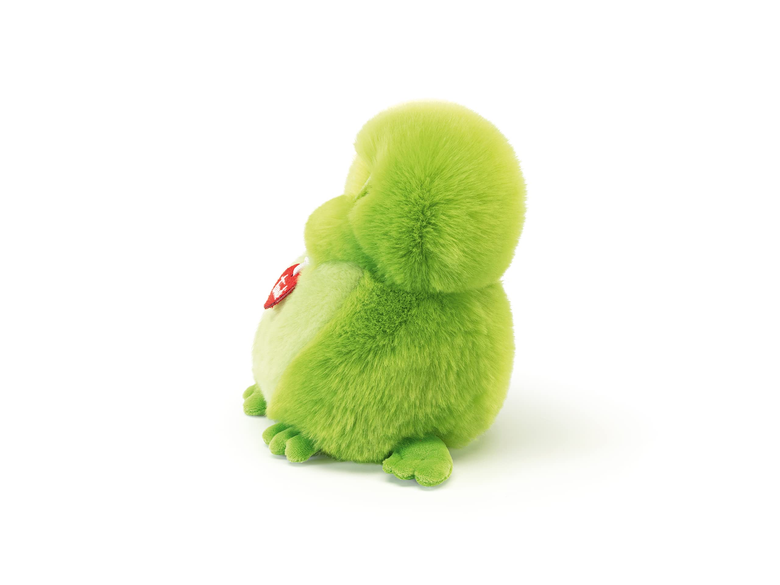 Trudi Fluffies Plüschtier Frosch – 14 X 19 X 13 Cm, Größe S, Extra Flauschig, Waschbar, Made In Italy