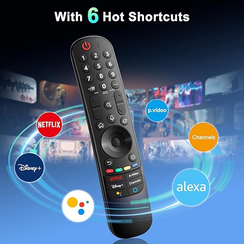 Vista 52 de 【Paquete de 2】 para reemplazo de control remoto Samsung Smart TV, universal para todos los televisores Samsung