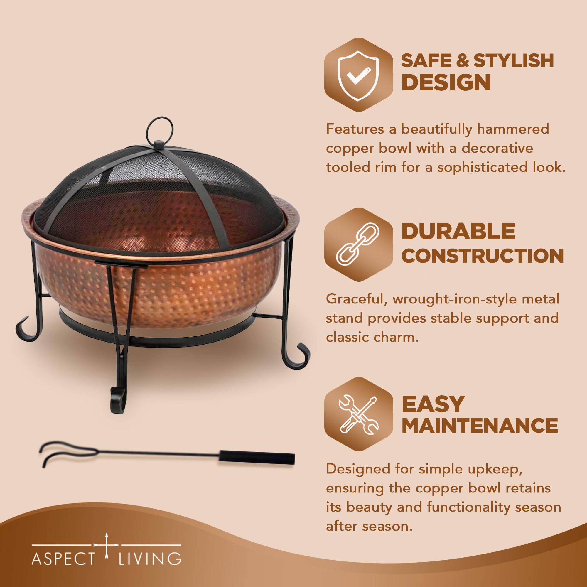 Fire Sense 60532 Fire Pit Revolver Wood Burning Lightweight Portable Outdoor Firepit Backyard Fireplace for Camping Bonfire with Grill Portable Fire Pit Fire Sense 60532 Fire Pit Revolver Wood Burning