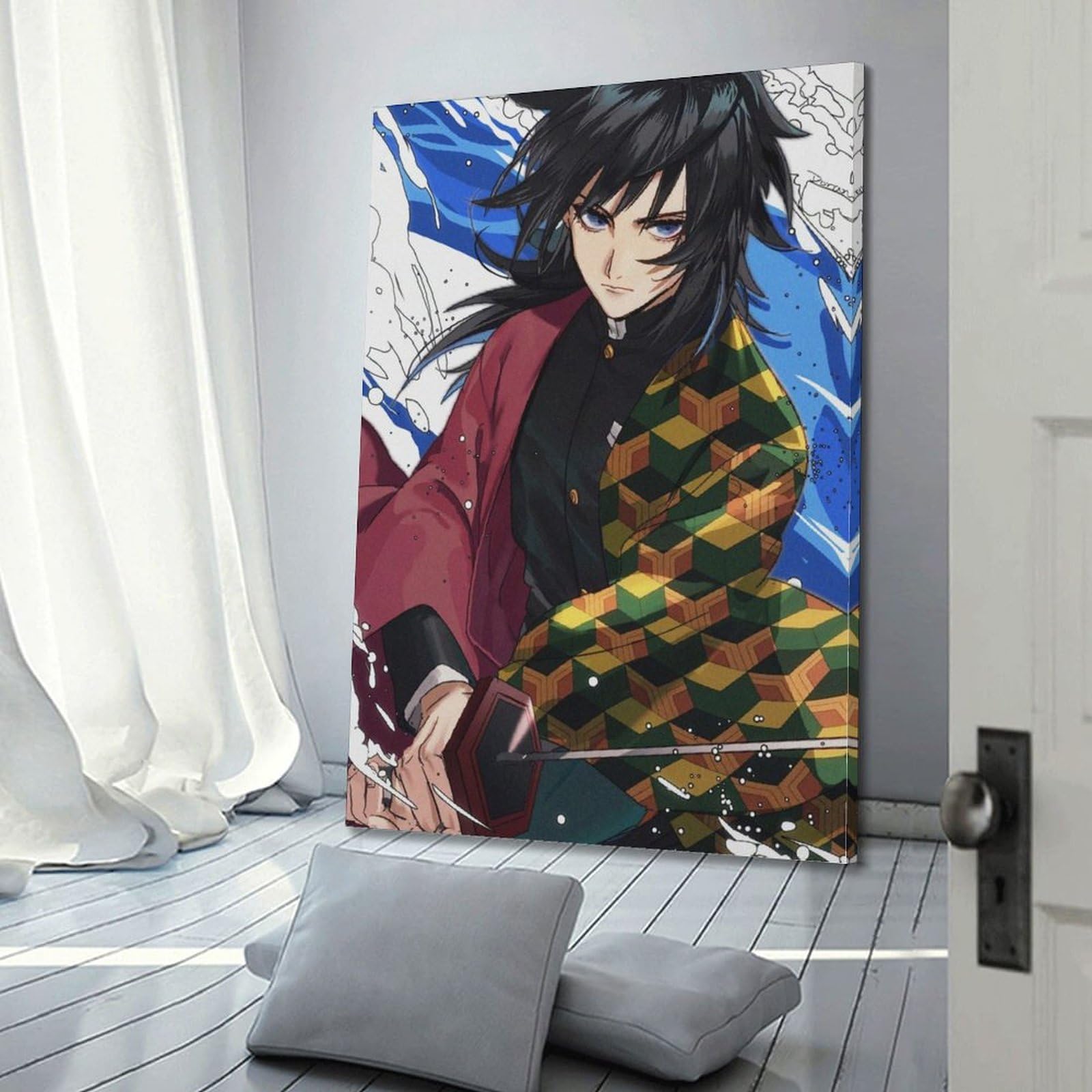VZRSQZK Poster de l'anime Demon Slayer - Peinture décorative