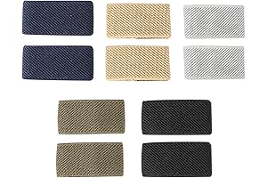 10Pack Elastic Belt Keepers Strap Organizer for 1.5" Belt, Backpack, Tankard Holder