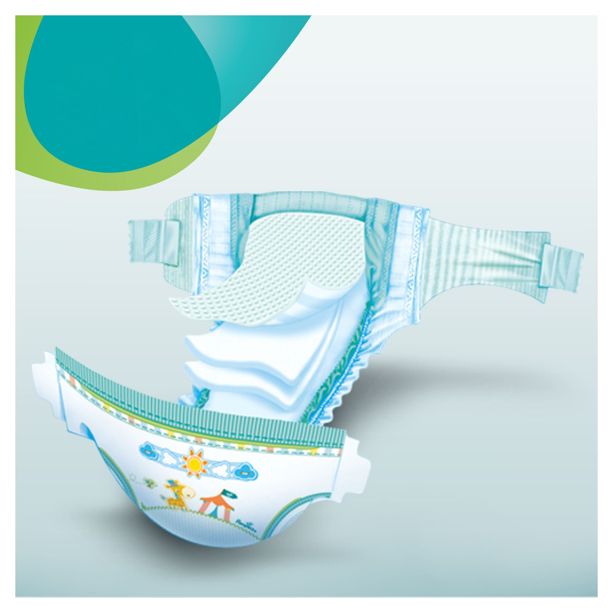 Pampers Baby-Dry - Pañales (talla 5, 11-25 kg, 2 paquetes de 50 unidades)