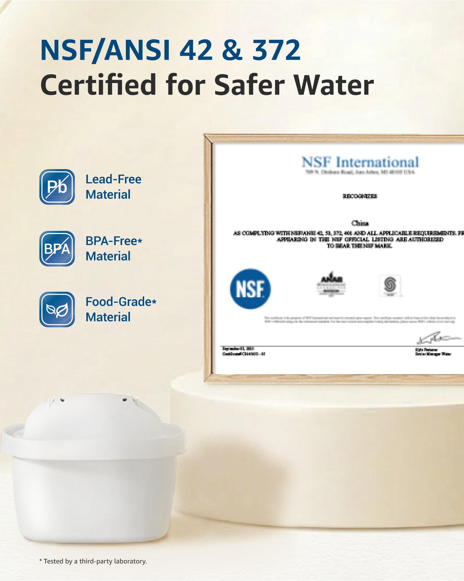 Maxblue Filtro, Sostituzione per for Brita® Maxtra Pro® All-in-1, Maxtra+® Plus Filtri, Compatibile con Brita® Marella® Caraffa Filtrante, TÜV SÜD, NSF Certificata (12)