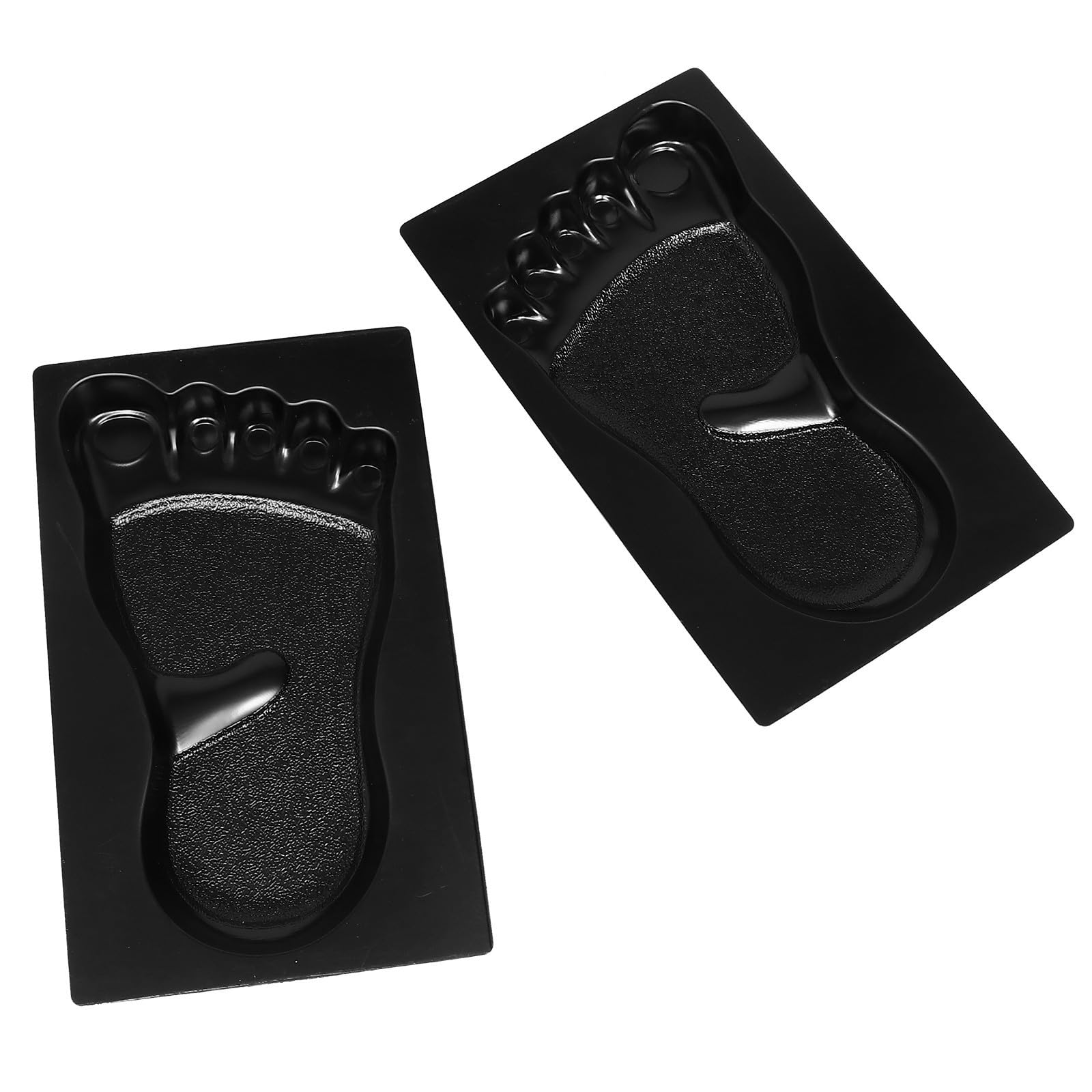 Molde para Baldosas de Cemento de Plástico, 2 Piezas, Negro
