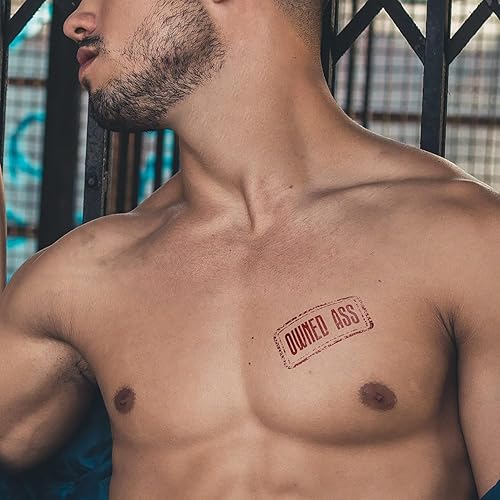 Miniatura 8 de Kink Ink - 29 calcomanías sexis de tatuaje temporal de Sissy