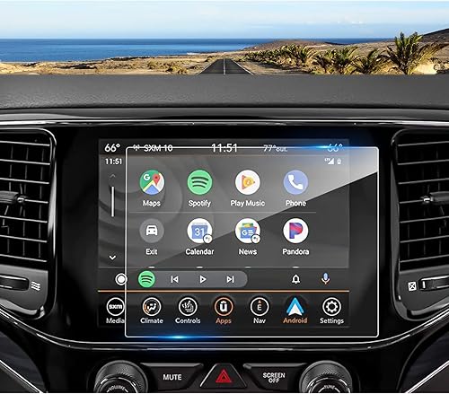 Miniatura 8 de Coleya Protector de pantalla Grand Cherokee 2022 2023 2024 para Jeep Grand Cherokee (LimitedOverlandSummitSummit ReserveTrailhawk) de 10.1 pulgadas,