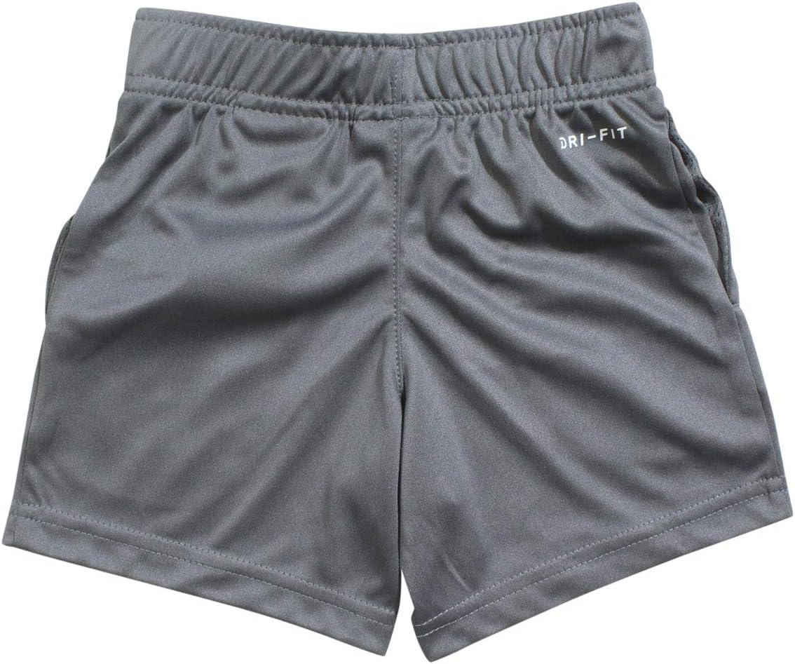 Nike Kids Boy's HBR Dri-FIT Shorts (Little Kids) Smoke Grey 7 Little Kids 5