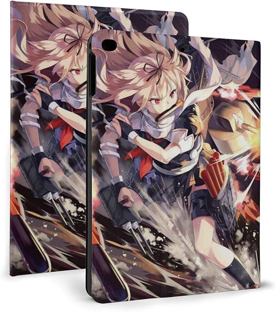 Amazon Co Jp 艦隊これくしょん 艦これ 艦colle Kantai Collection Kancolle Ipad Mini 7 9インチ Ipad Air1 2 9 7インチ 18 17 第6 5世代用 ケース Puレザー 三つ折スタンド オートスリープ機能 ファッション